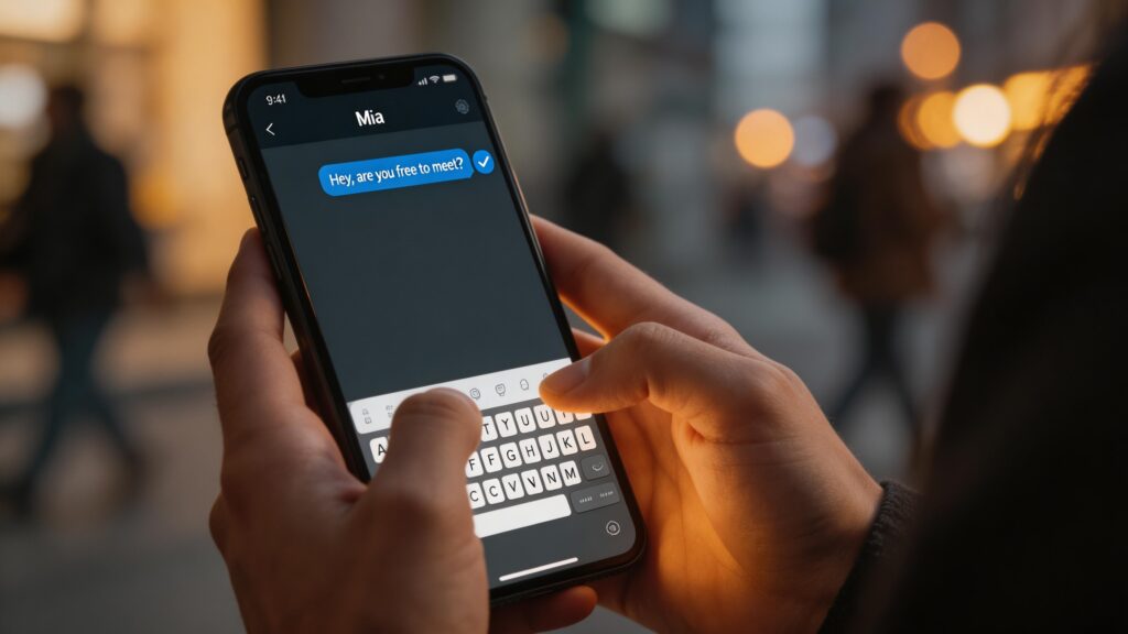 phone showing ignored messages and not getting replies from friends